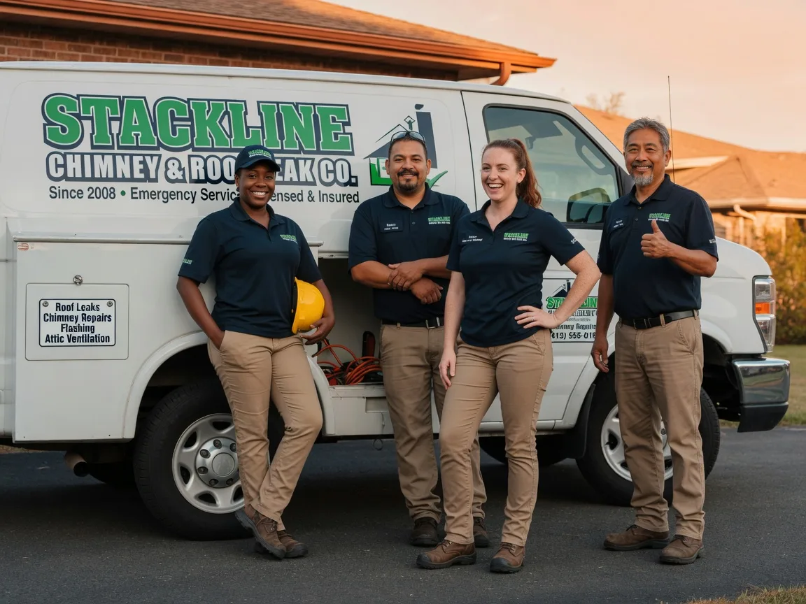 Chimney flashing repair company in Warrington, PA